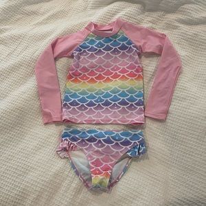 NWT - SHIEN Girls 2 Piece Bathing Suit - Size 6Y